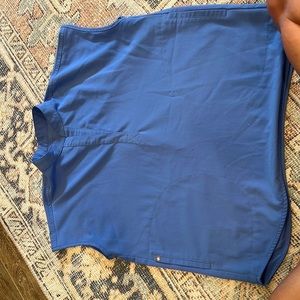 Size small Rafaela scrub top- Ceil blue
